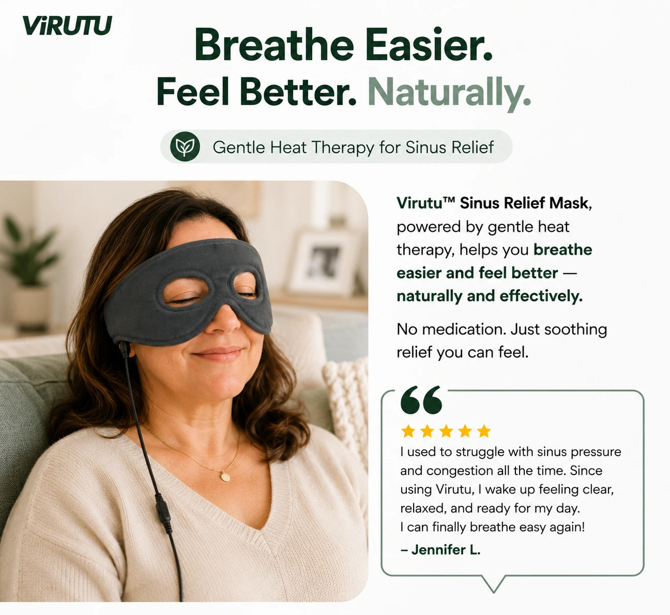 Pureheat™ Sinus Relief Mask